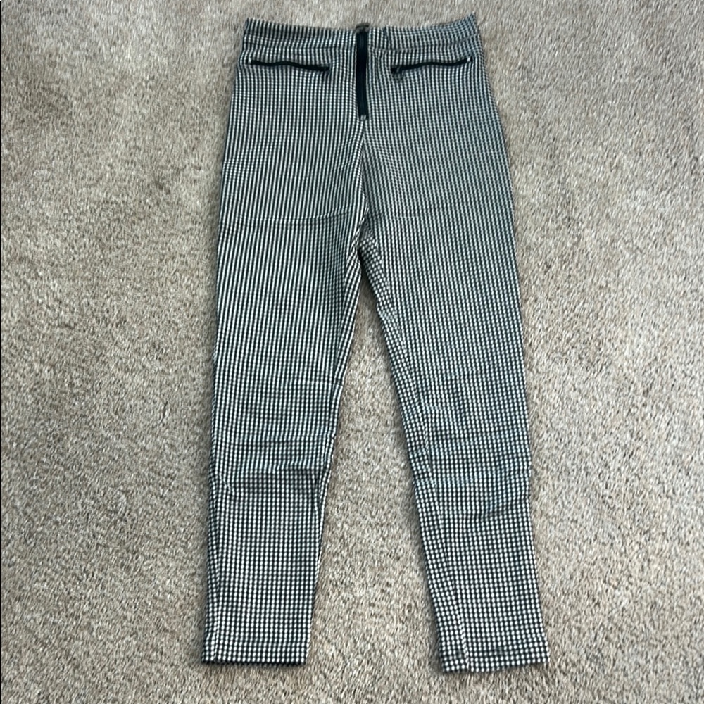 Urban Outfitters Womens Black and White Checkered Pants
